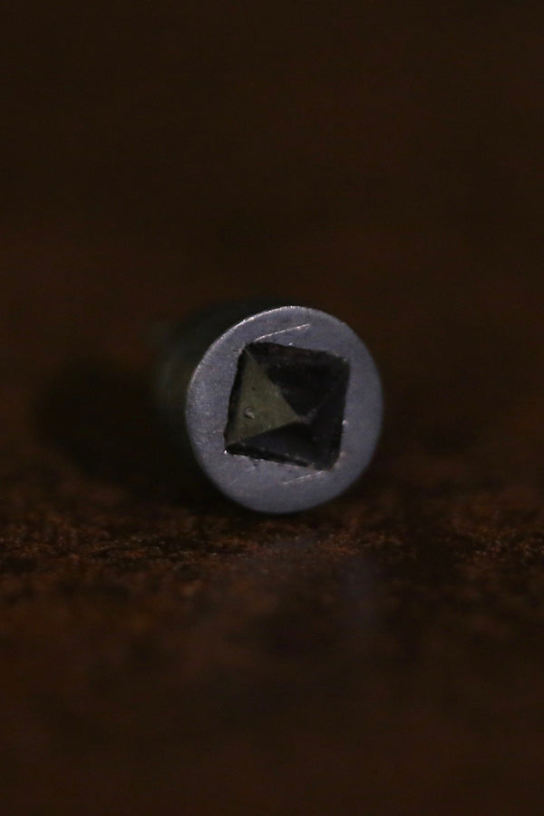 Parts of Four stud earrings (8mm, magnetite) 2235-8-KA+MAG PPOF59